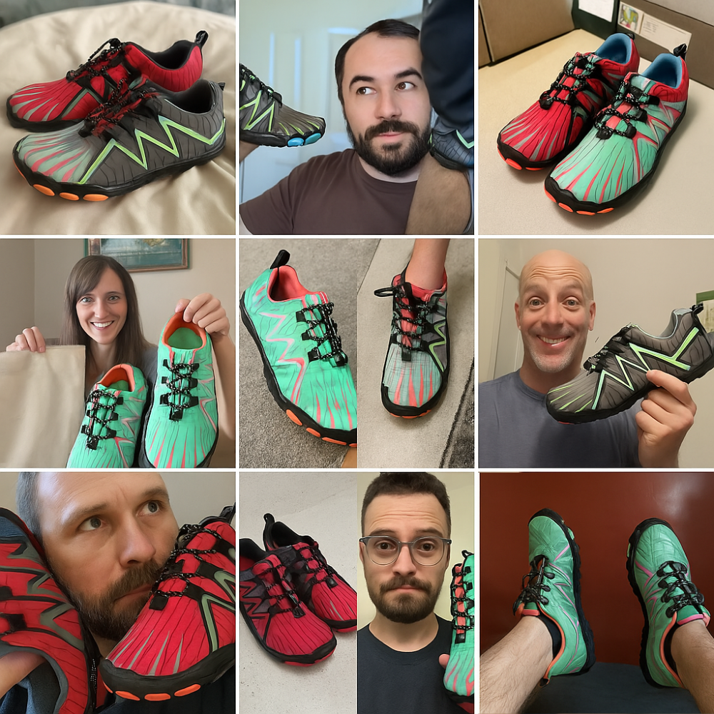 Ortho Trail I Chaussures pieds nus saines et antidérapantes