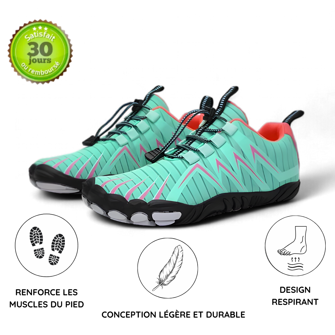 Ortho Trail I Chaussures pieds nus saines et antidérapantes