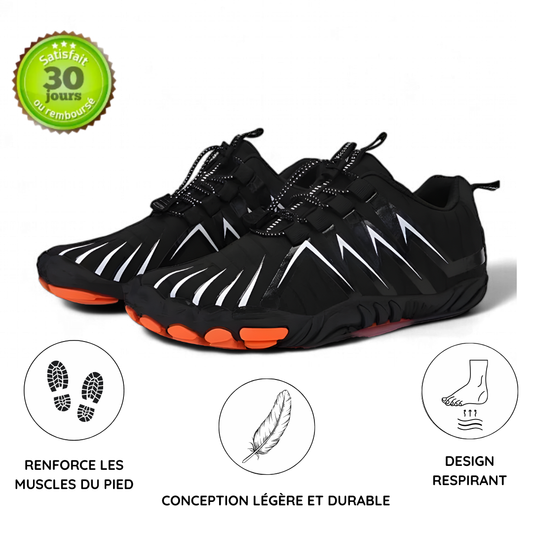 Ortho Trail I Chaussures pieds nus saines et antidérapantes