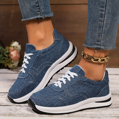 Laure™ | Baskets orthopédiques en jean