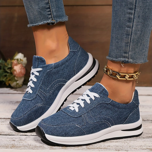 Laure™ | Baskets orthopédiques en jean