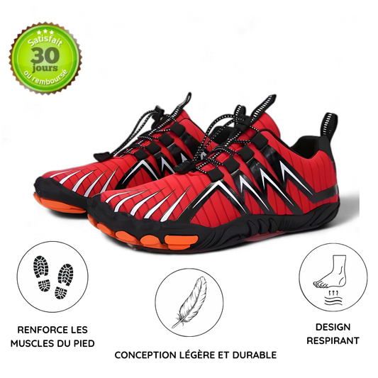 Ortho Trail I Chaussures pieds nus saines et antidérapantes